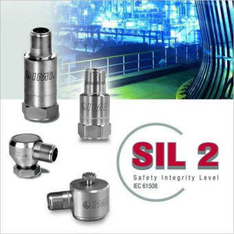 SIL 2-zertifizierte Schwingungssensoren für die Prozessautomation