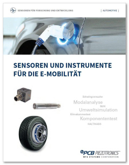 E-Mobilität – Sensoren für die Komponenten- und Fahrzeugentwicklung