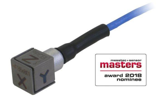 Miniatur-Triaxbeschleunigungssensor nominiert für Messtec + Sensor Masters Award 2018