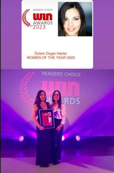ASK-A-WOMAN.COM Gründerin Özlem Doger-Herter zur „IT-Women of the Year 2023“ in der Kategorie Startups ausgezeichnet