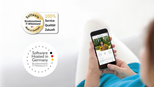 DoorBird App mit dem Siegel „Software Made in Germany“ zertifiziert