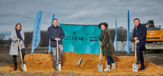 Baustart für hochmodernes, automatisiertes Douglas-Distributionszentrum in Hamm