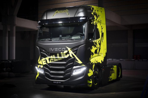 IVECO “goes electric” mit Metallica auf der großen M72 World Tour in Europa