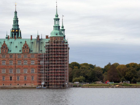 Royale Baustelle in Dänemark
