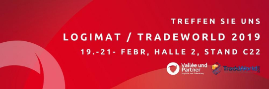 LogiMAT/Tradeworld 2019 - Treffen Sie Vallée und Partner