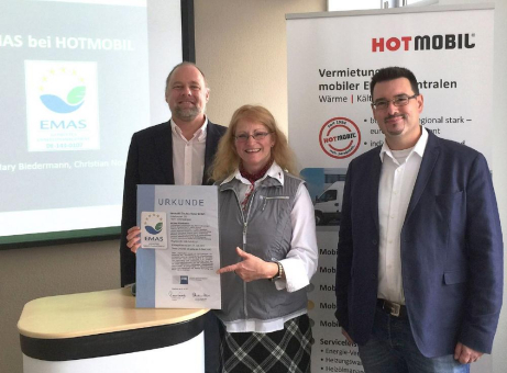 Hotmobil verbessert Umweltmanagement durch EMAS-Akkreditierung