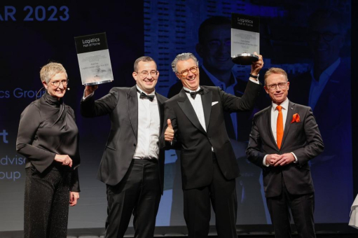 Logistics Hall of Fame: Gala-Empfang mit mehr als 200 internationalen Gästen in Berlin