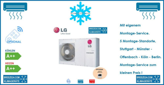 LG Electronics HM051M-U43 Kompakt Wärmepumpe 5,5 kW