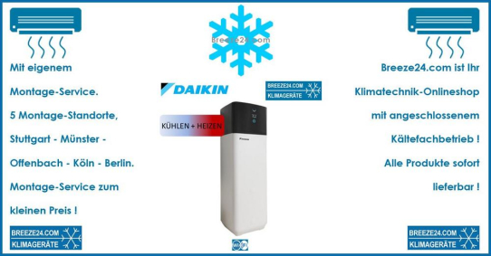 DAIKIN ETSX16P50D Hydrobox 500l Heizen und Kühlen