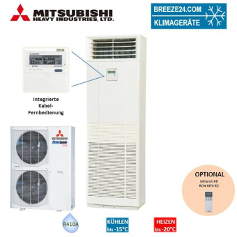 MITSUBISHI HEAVY Klimaanlagen Set FDF 100 VD Tower + FDC 100 VNX