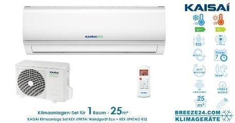 Klimaanlagen - Set von Kaisai für 1 Zimmer mit bis zu 25 m²