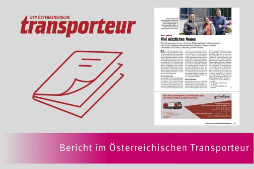 „Viel nützliches Neues“ – Bericht im Österreichischen Transporteur