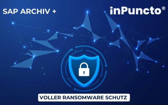 inPuncto SAP Archiv im Zusammenspiel mit WORM Appliance – der extra Schutz gegen Ransomware