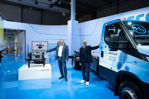 Hyundai und IVECO präsentieren ersten Großtransporter mit Brennstoffzellenantrieb