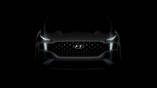 Hyundai veröffentlicht ersten Eindruck des überarbeiteten Santa Fe