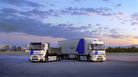 Renault Trucks setzt Maßstäbe: erster Full-Range-Anbieter elektrischer Lkw von 2,8 bis 44 Tonnen