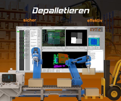 Depalletieren - Sicher und effektiv dank EyeVision