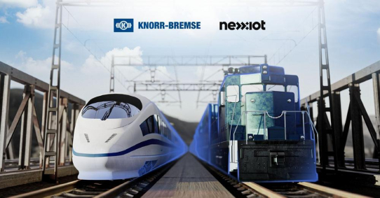 Digitaler Zug: Knorr-Bremse und Nexxiot präsentieren vernetzte Lösungen für den Bahnverkehr