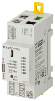 SOCOMEC bringt DIRIS Digiware R-60 für die Überwachung von Leistungen und Differenzströmen auf den Markt