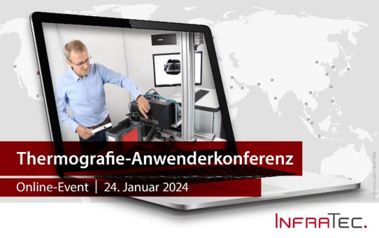 Thermografie-Anwenderkonferenz „Forschung & Entwicklung“ (Januar 2024)