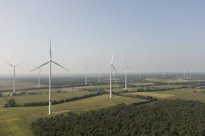 In Coesfeld ist der in diesem Jahr größte Windpark in NRW eröffnet worden