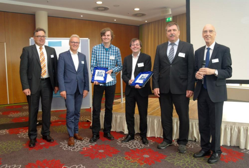 edacentrum verleiht EDA Achievement Award 2018 an M.Sc. Georg Gläser von der IMMS GmbH sowie Axel Hald von der Robert Bosch GmbH