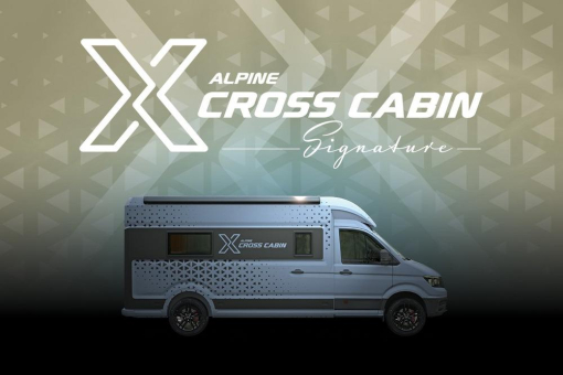 Alpine Cross Cabin Signature: Verkaufsstart des zukunftsweisenden New Work Vans auf der CMT Stuttgart 2024