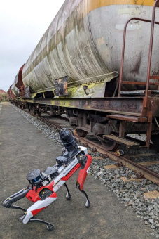 SPOT beweist sein Können im DB Testzentrum Delitzsch