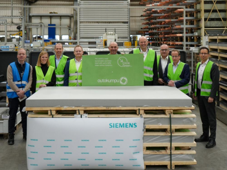 Siemens ist Vorreiter beim Einsatz von nachhaltigem Edelstahl für Mittelspannungsschaltanlagen