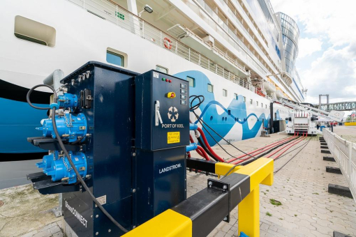 Siemens errichtet in Kiel eine der größten Landstromanlagen Europas