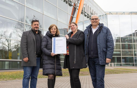 Gütesiegel: TÜV-Zertifikat für Umwelt-Managementsystem der NürnbergMesse