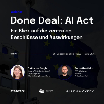Done Deal: Europäische Union beschließt AI Act