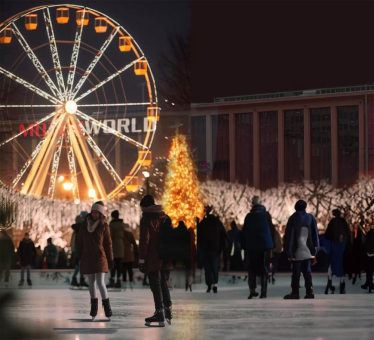 Ein Weihnachtsmarkt für München-Freimann: Winterworld Motorworld öffnet erstmals am 17. November
