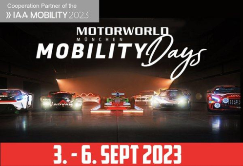 Heute eröffnet: MOTORWORLD Mobility Days in der MOTORWORLD München