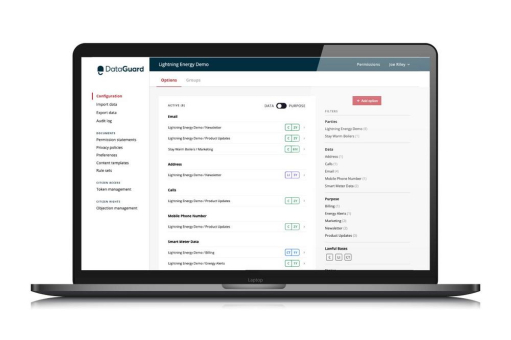 DataGuard führt neue Consent- und Preference-Management-Plattform ein: DataGuard Consent Management
