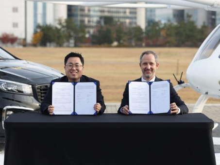 Volocopter und Kakao Mobility führen Flugtaxistudie in Südkorea durch