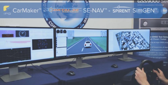 Navigation und Ortung von autonomen Fahrzeugen komplett virtuell testen