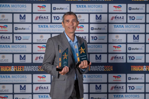 IVECO gewinnt „Light Van of the Year" und „Launch of the Year" bei den Truck & Fleet Middle East Awards in Dubai