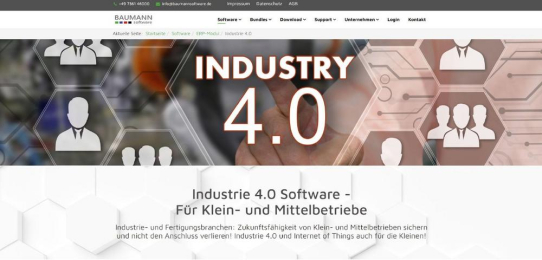 BAUMANN Software nutzt Industrial Internet of Things (IIoT) für die Prozessoptimierung in der Warenwirtschaft
