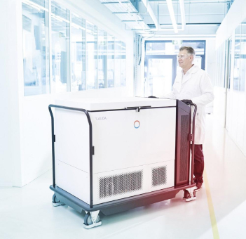 LAUDA präsentiert die erste mobile, akkubetriebene Ultratiefkühltruhe