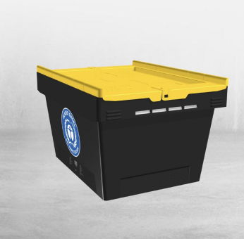 Mehrwegbehälterserie MB Eco von BITO-Lagertechnik mit Umweltzeichen „Blauer Engel“ zertifiziert