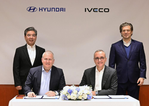 Die Hyundai Motor Company liefert ein vollelektrisches leichtes Nutzfahrzeug auf Basis seiner Global-eLCV-Plattform an die Iveco Group in Europa