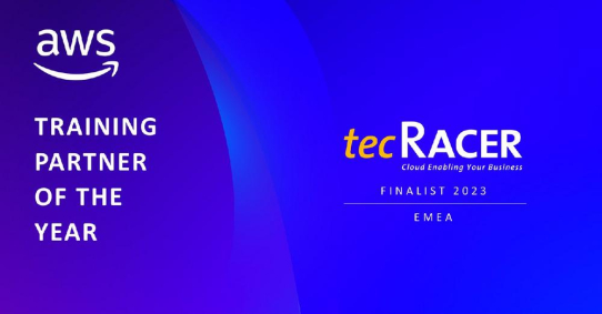 tecRacer als Finalist für den AWS Partner Award: Training Partner of the Year - EMEA gewürdigt!