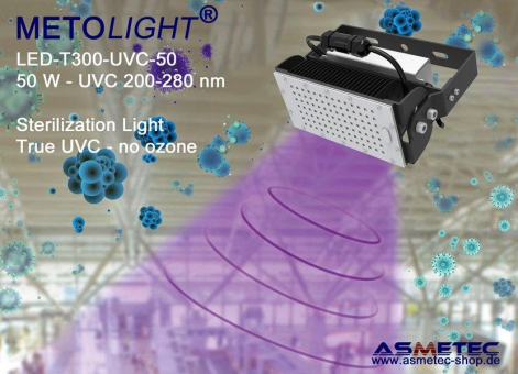METOLIGHT® Hochleistungs-UVC-Strahler- Zur Desinfektion von Raumluft und Oberflächen