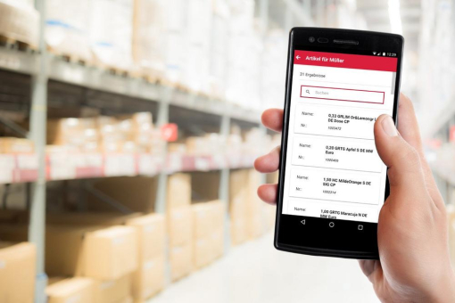 Weber Data Service mit neuer Lager-App auf der LogiMAT