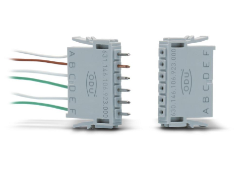 ODU bietet innovatives Thermopaar-Modul für alle modularen Steckverbinder