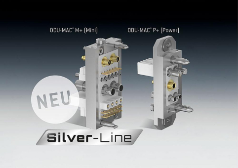 ODU-MAC Silver-Line mit neuen Rahmenvarianten M+ / P+  für die optionale PE-Übertragung
