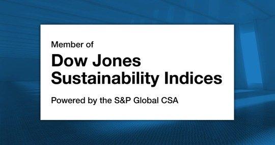 OMRON zum siebten Mal in Folge im Dow Jones Sustainability World Index für Nachhaltigkeit und soziale Verantwortung gelistet