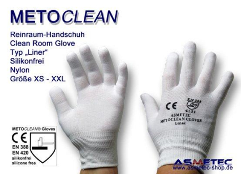 Reinraum-Handschuhe der Marke METOCLEAN von Asmetec – verschiedene Arten zu günstigen Preisen
