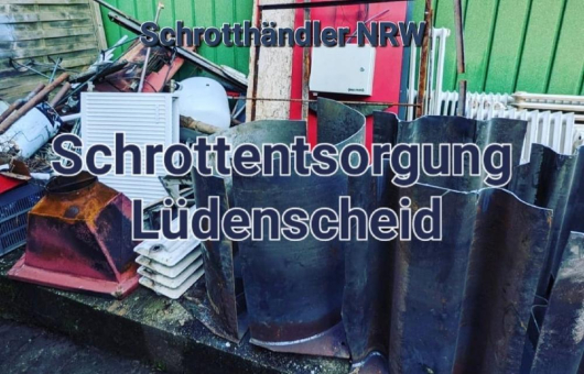 Professionelle  Schrottabholung und -Entsorgung in Lüdenscheid durch Schrotthändler NRW